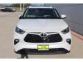 2021 Blizzard White Pearl Toyota Highlander XLE  photo #3