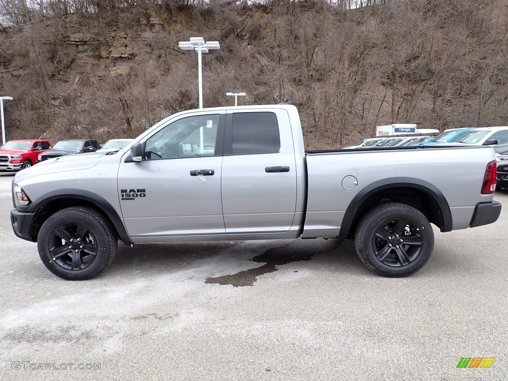 Billet Silver Metallic 2021 Ram 1500 Classic Quad Cab 4x4 Exterior Photo #140968631