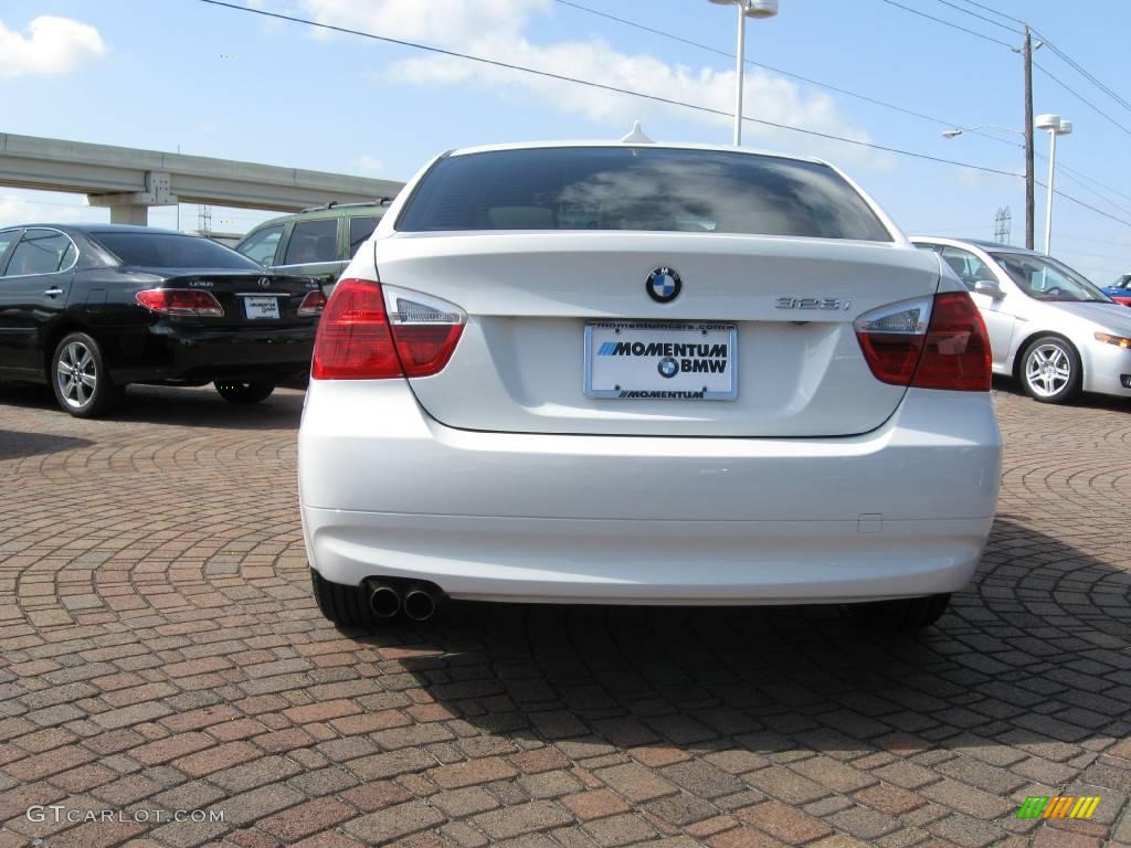 2007 3 Series 328i Sedan - Alpine White / Beige photo #10