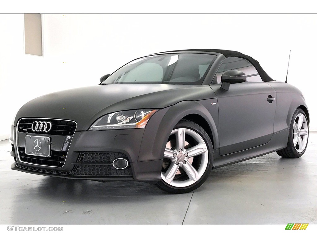 2015 TT 2.0T quattro Roadster - Brilliant Black / Black photo #12