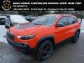 Spitfire Orange 2021 Jeep Cherokee Traihawk 4x4