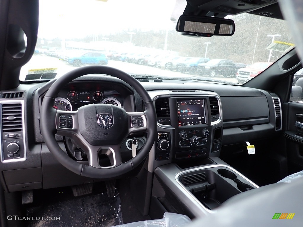 2021 Ram 1500 Classic Quad Cab 4x4 Black Dashboard Photo #140968853