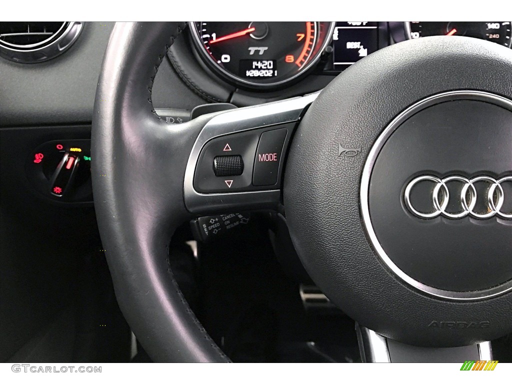 2015 TT 2.0T quattro Roadster - Brilliant Black / Black photo #19