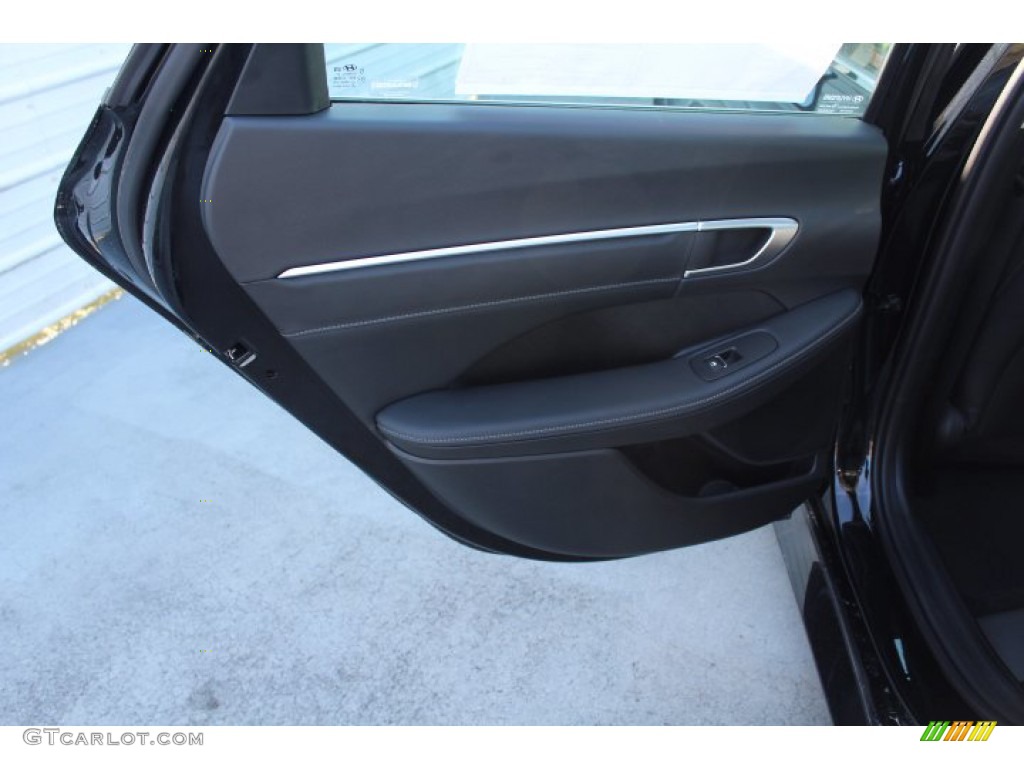 2021 Sonata Limited - Phantom Black / Black photo #19