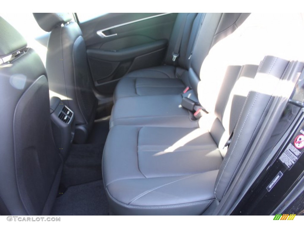 2021 Sonata Limited - Phantom Black / Black photo #20