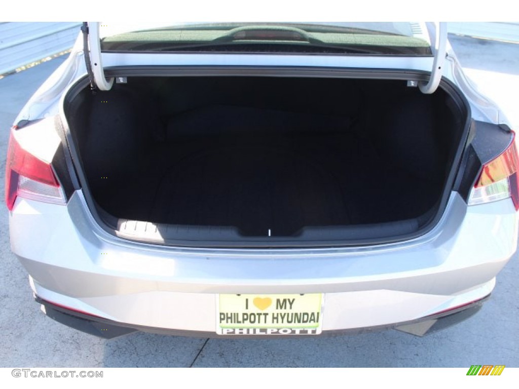 2021 Elantra SE - Shimmering Silver Pearl / Black photo #22