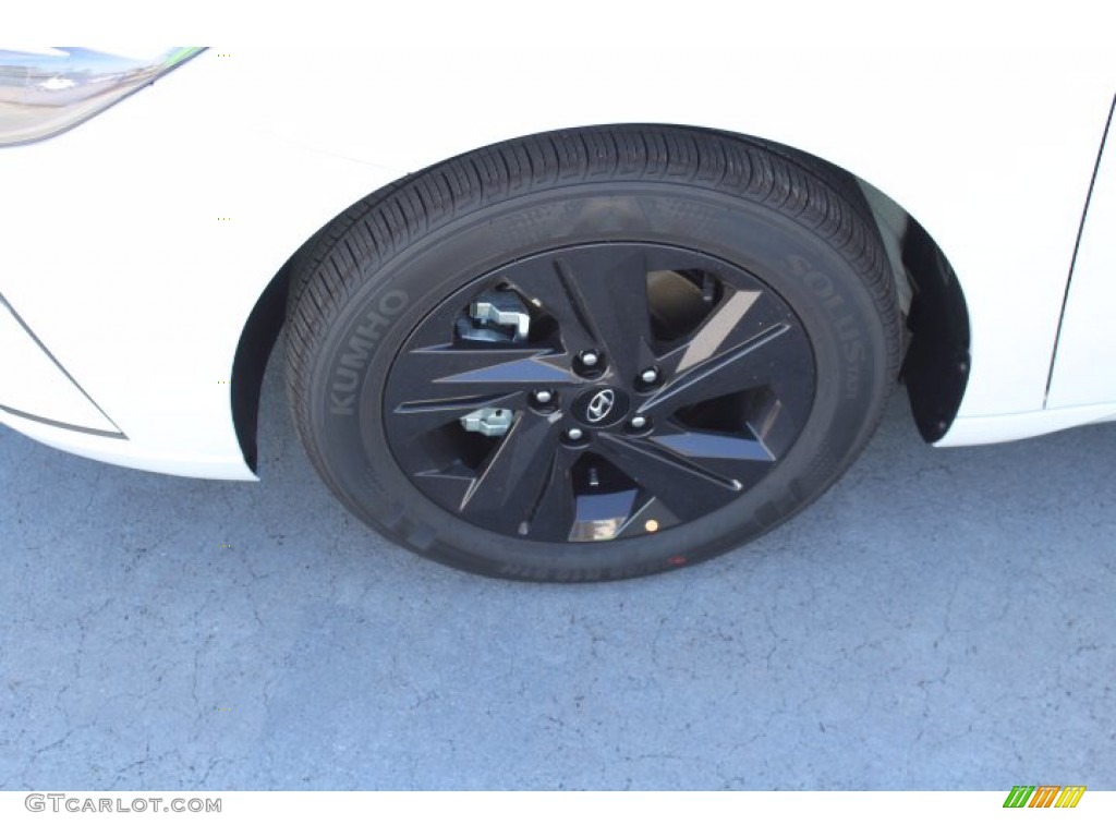 2021 Elantra SEL - Quartz White / Black photo #5