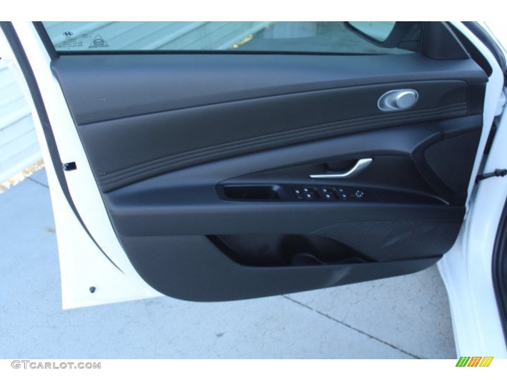 2021 Elantra SEL - Quartz White / Black photo #9