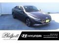 2021 Portofino Gray Hyundai Elantra Limited  photo #1