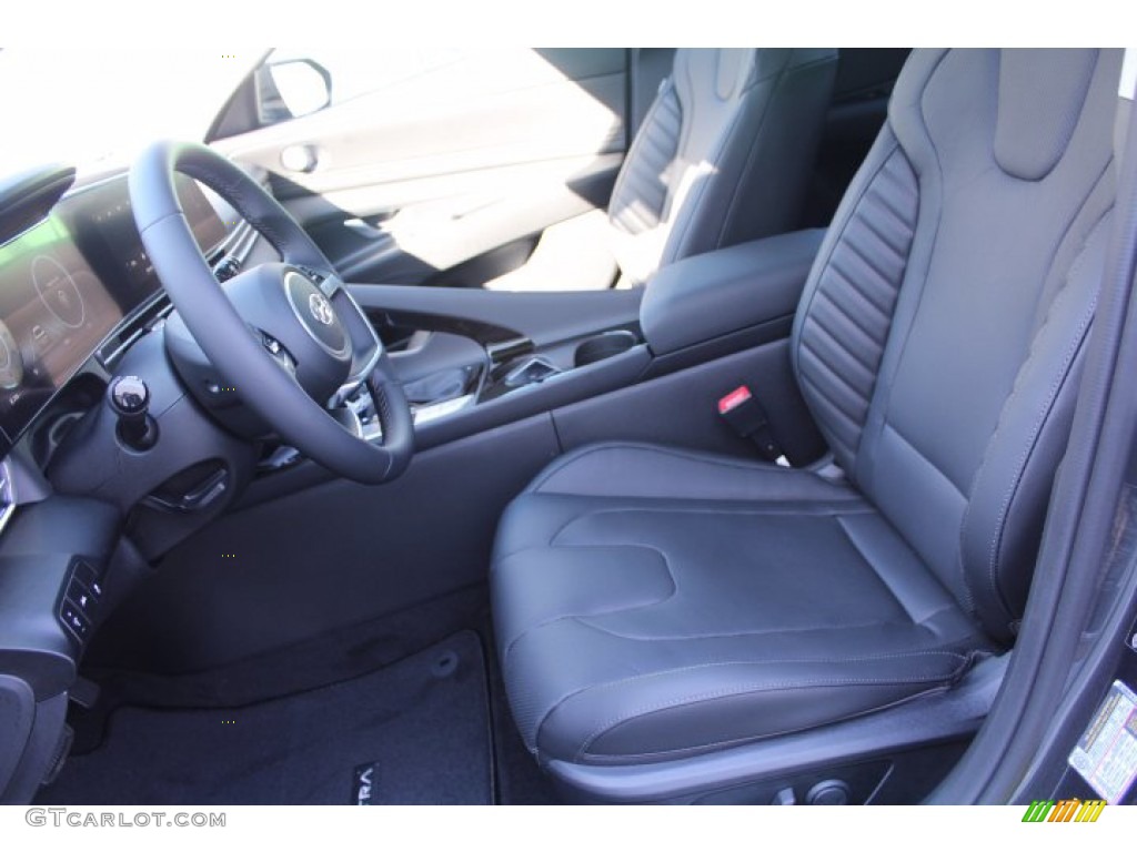 2021 Elantra Limited - Portofino Gray / Black photo #10