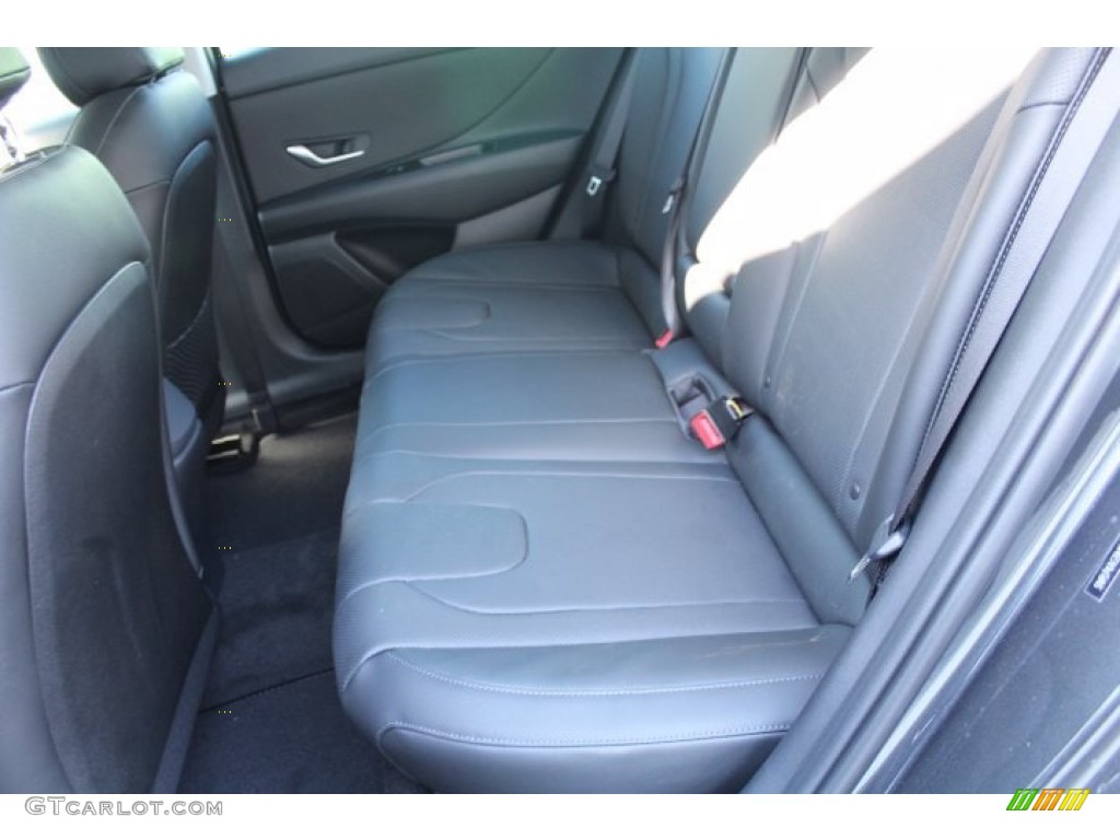 2021 Elantra Limited - Portofino Gray / Black photo #18