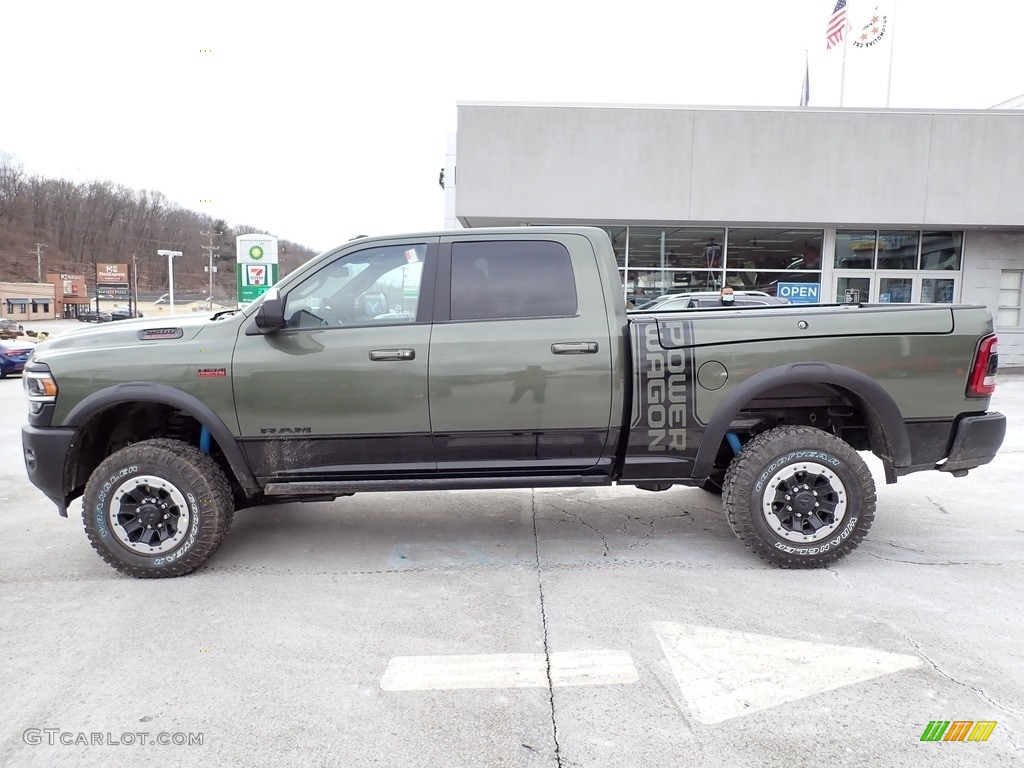 Olive Green Pearl 2021 Ram 2500 Power Wagon Crew Cab 4x4 Exterior Photo #140970609