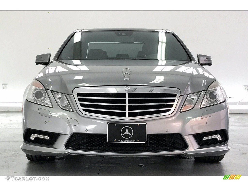 2011 E 350 Sedan - Palladium Silver Metallic / Black photo #2