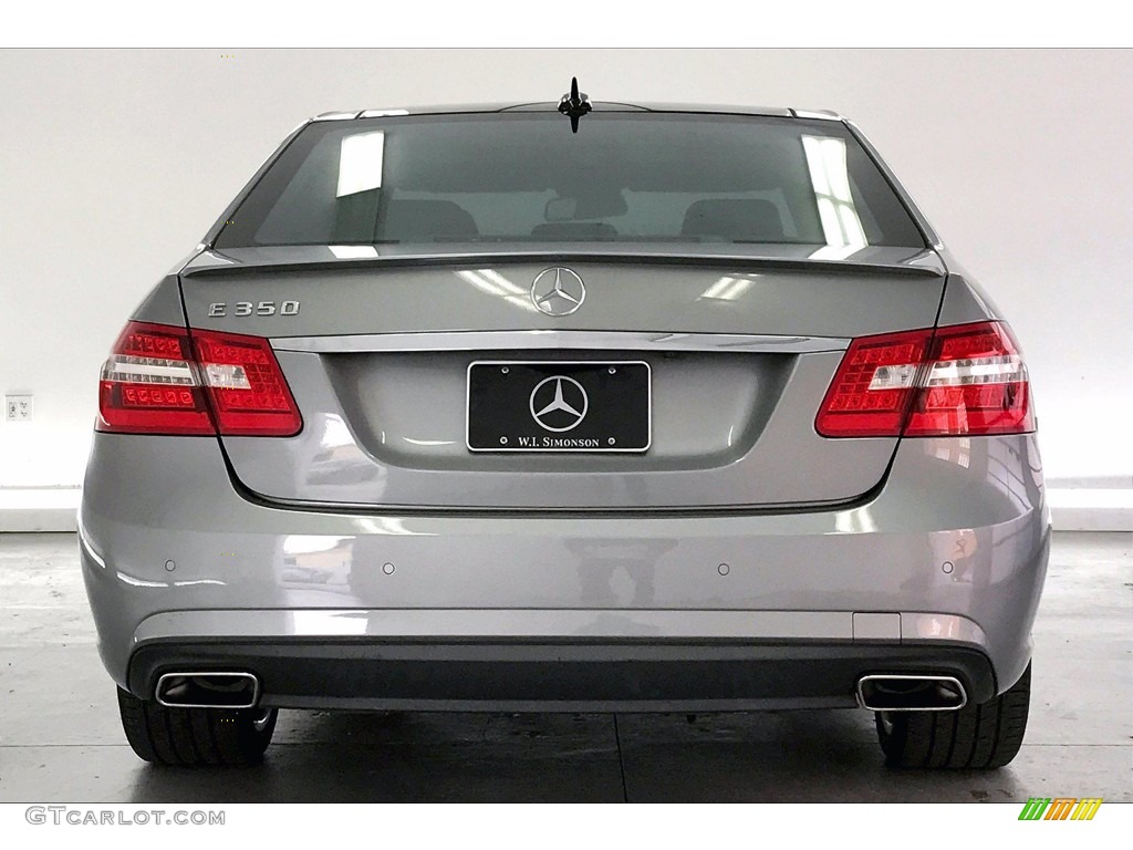 2011 E 350 Sedan - Palladium Silver Metallic / Black photo #3