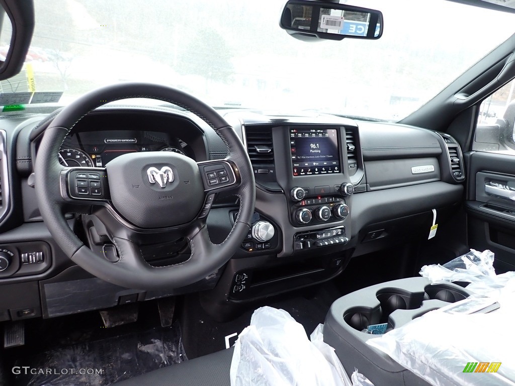 2021 Ram 2500 Power Wagon Crew Cab 4x4 Black Dashboard Photo #140970723