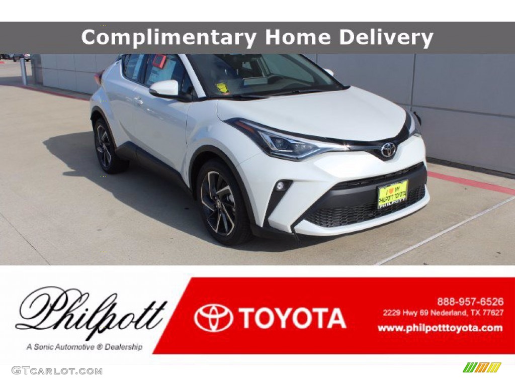 2020 C-HR Limited - Blizzard Pearl / Black photo #1