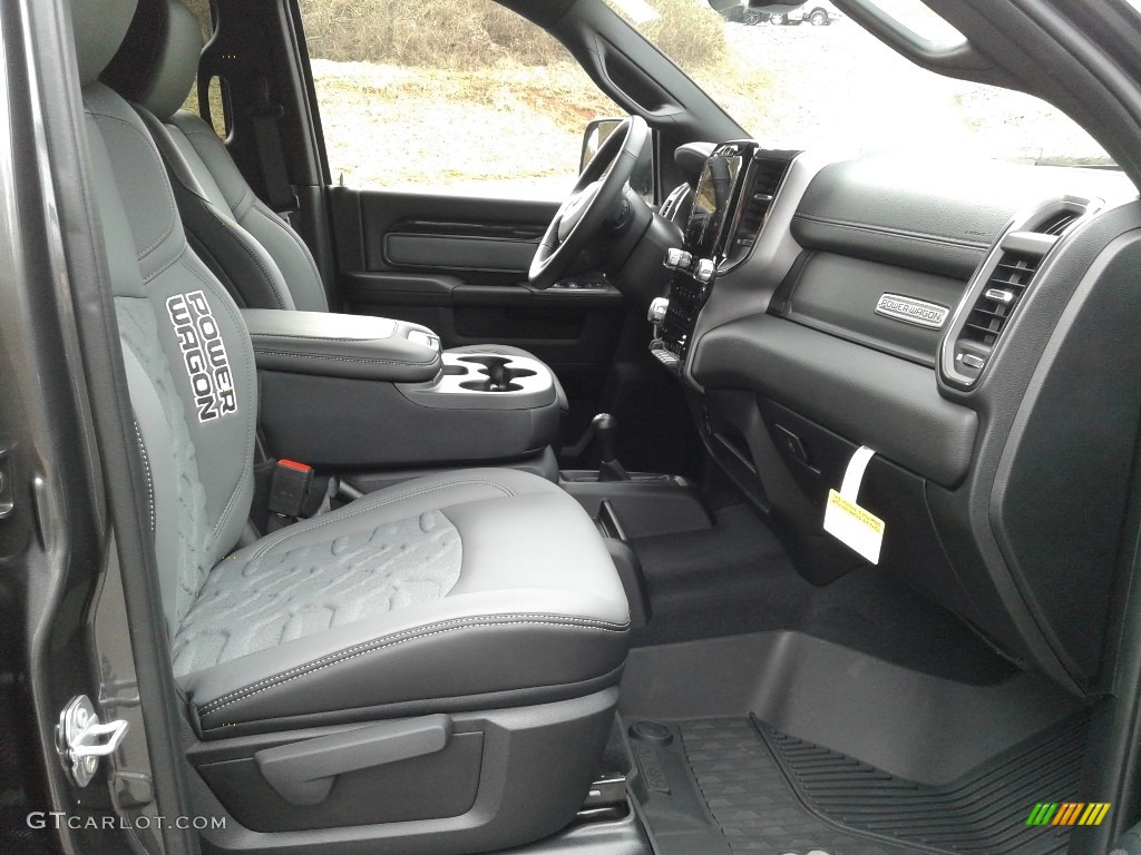Black/Diesel Gray Interior 2021 Ram 2500 Power Wagon Crew Cab 4x4 Photo #140972200