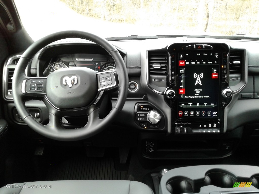2021 Ram 2500 Power Wagon Crew Cab 4x4 Black/Diesel Gray Dashboard Photo #140972224