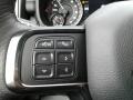 Black/Diesel Gray 2021 Ram 2500 Power Wagon Crew Cab 4x4 Steering Wheel