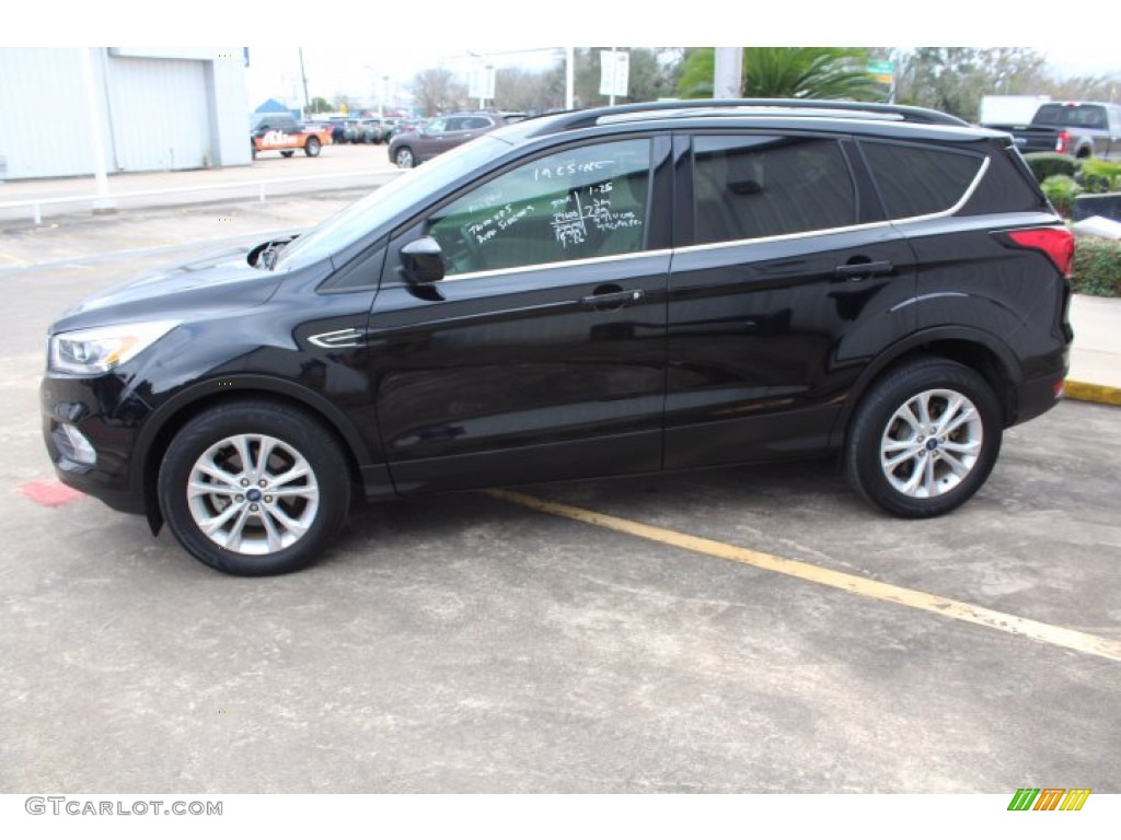 2019 Escape SEL - Agate Black / Medium Light Stone photo #5