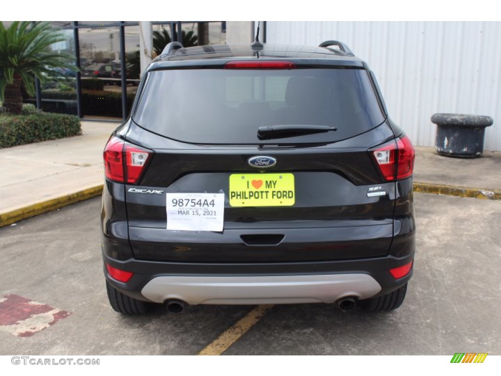 2019 Escape SEL - Agate Black / Medium Light Stone photo #8