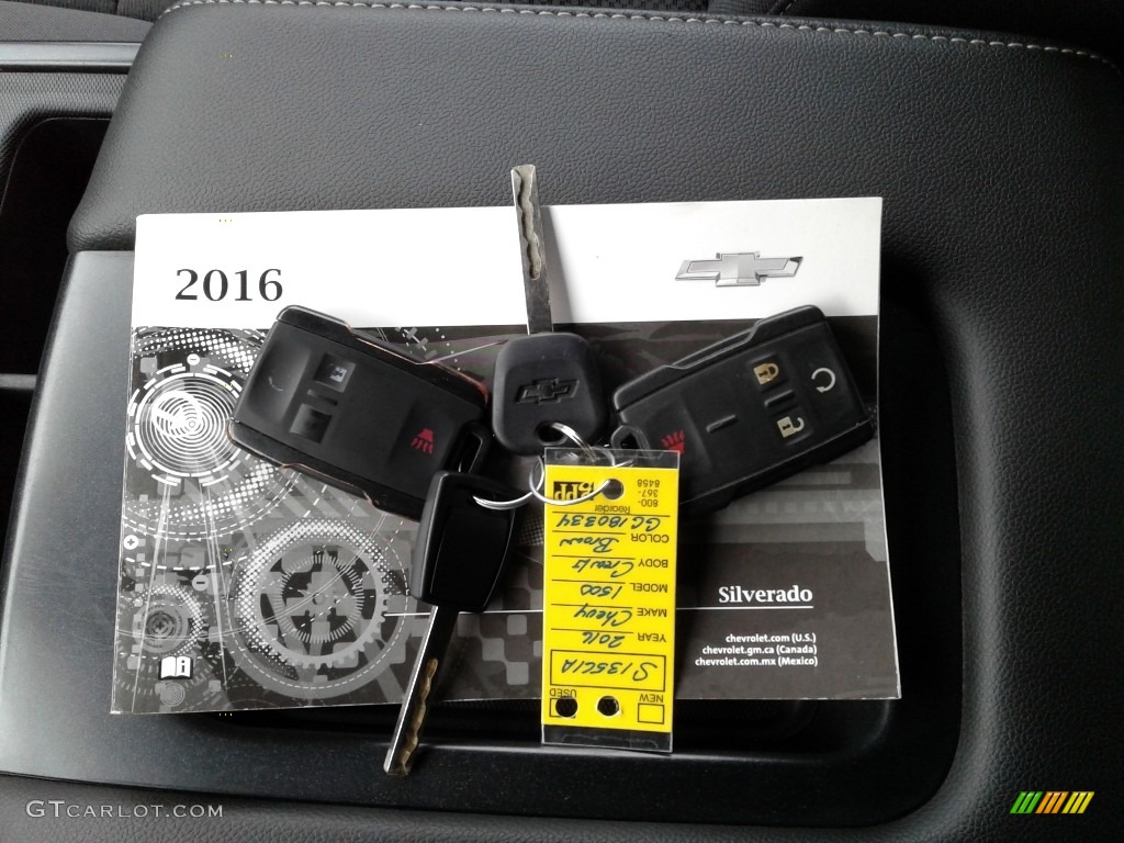 2016 Silverado 1500 LT Crew Cab 4x4 - Autumn Bronze Metallic / Jet Black photo #28