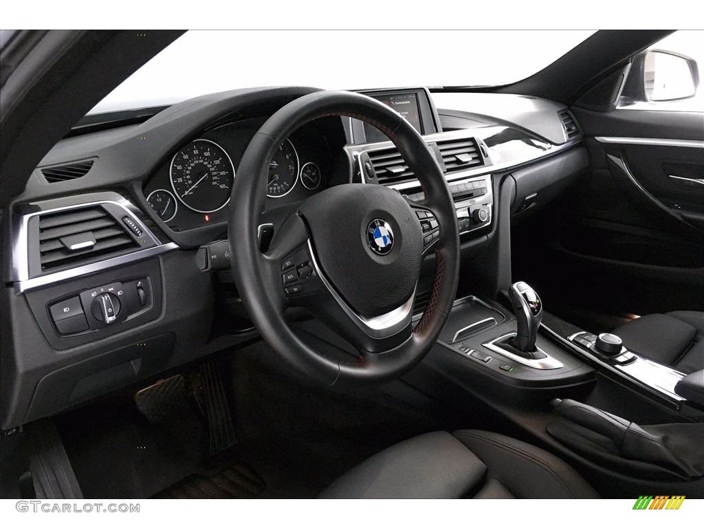 2018 BMW 4 Series 430i Gran Coupe Black Dashboard Photo #140973247