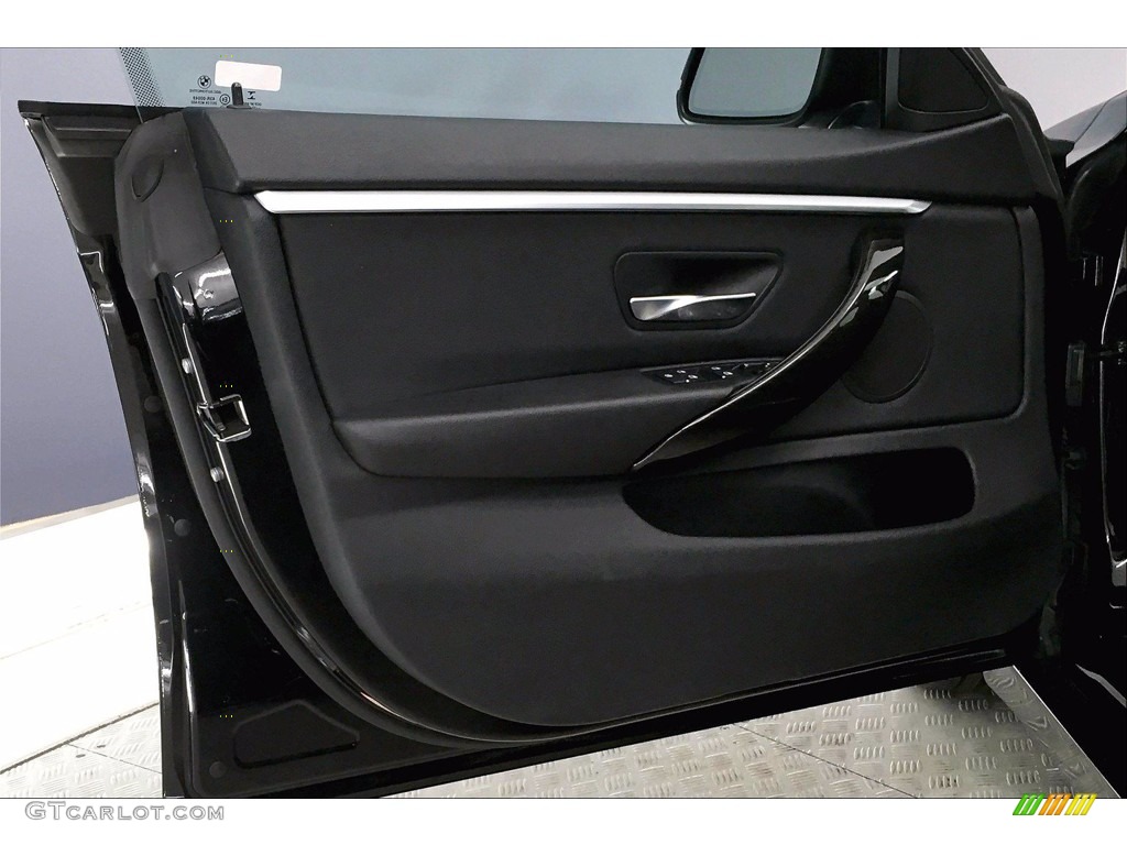 2018 BMW 4 Series 430i Gran Coupe Black Door Panel Photo #140973298