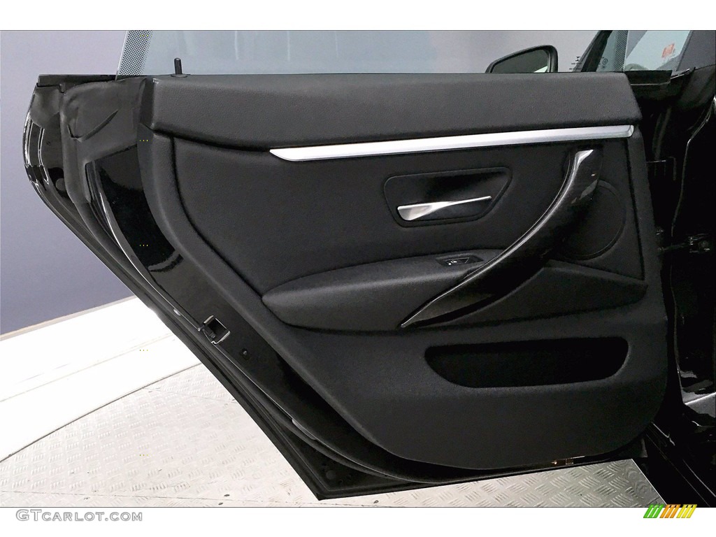 2018 BMW 4 Series 430i Gran Coupe Black Door Panel Photo #140973355