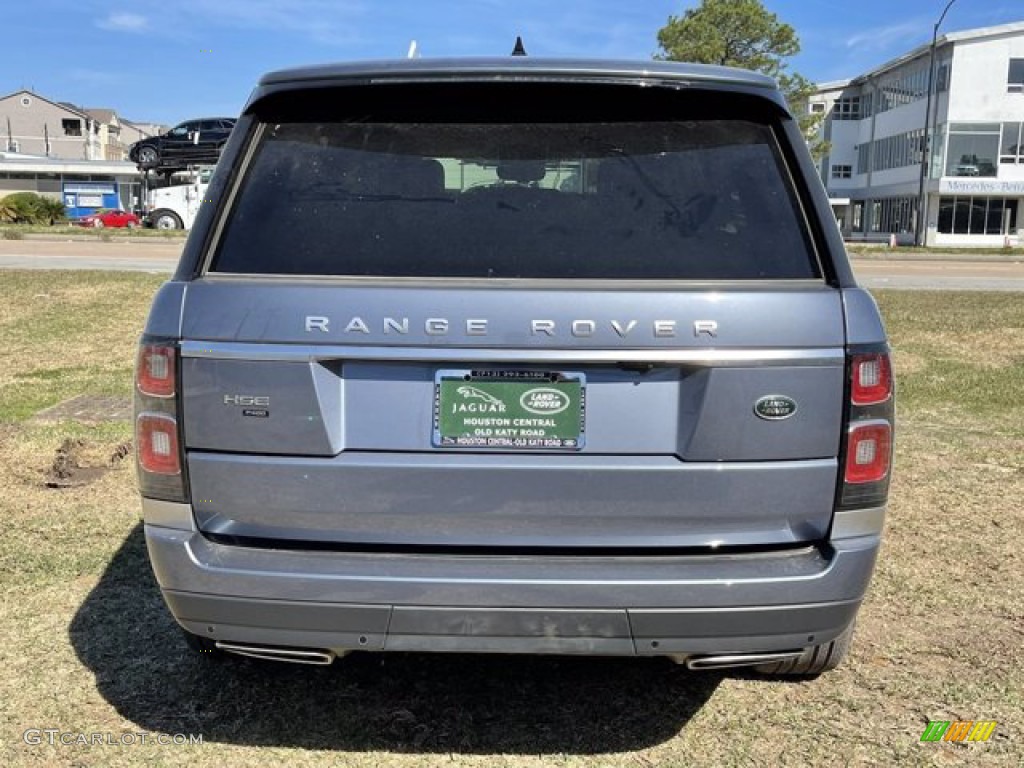 2021 Range Rover Westminster - Byron Blue Metallic / Ebony/Ivory photo #9