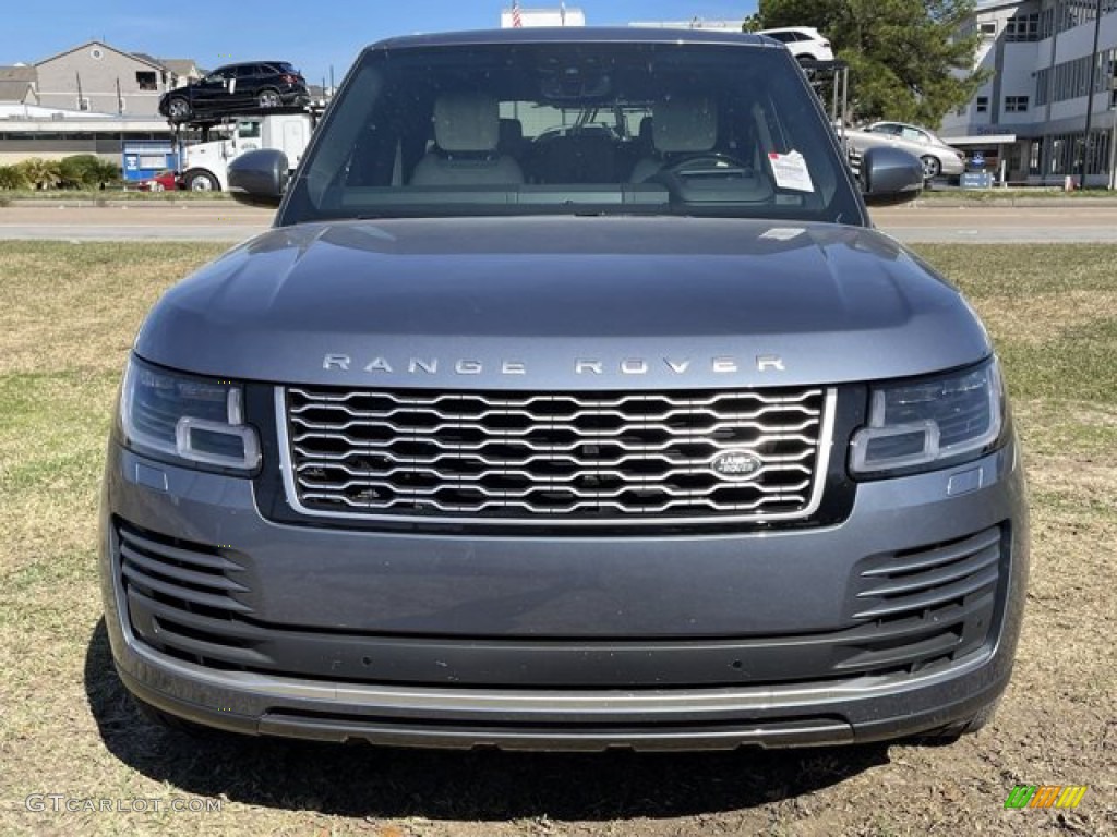 2021 Range Rover Westminster - Byron Blue Metallic / Ebony/Ivory photo #10