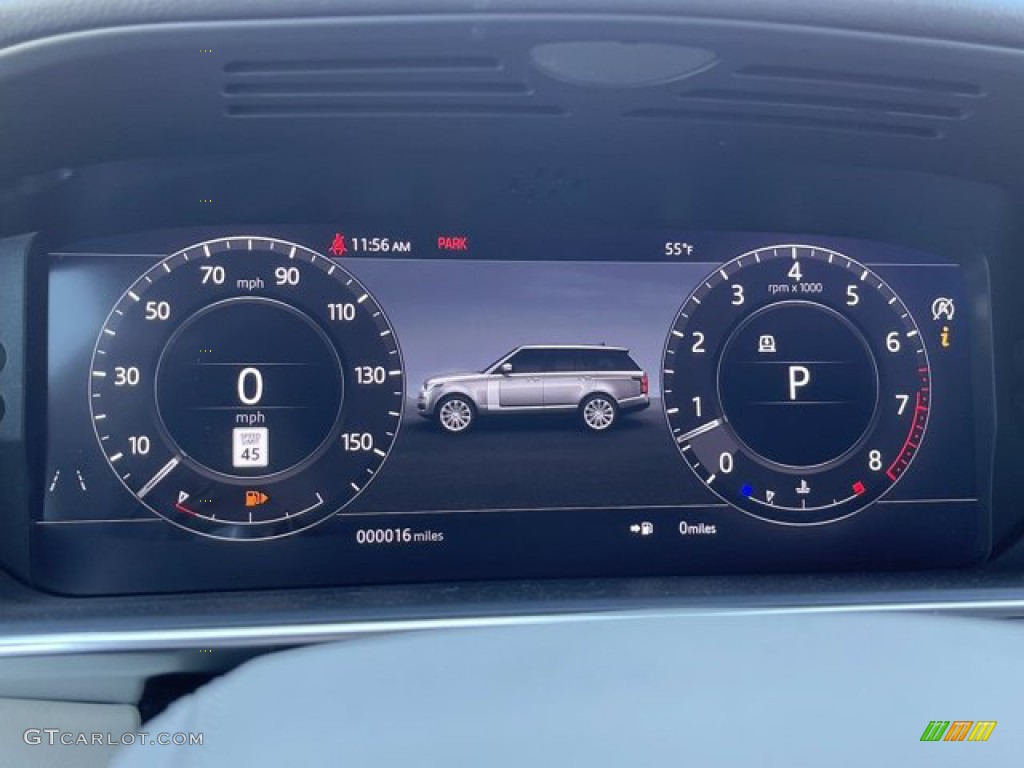2021 Range Rover Westminster - Byron Blue Metallic / Ebony/Ivory photo #19