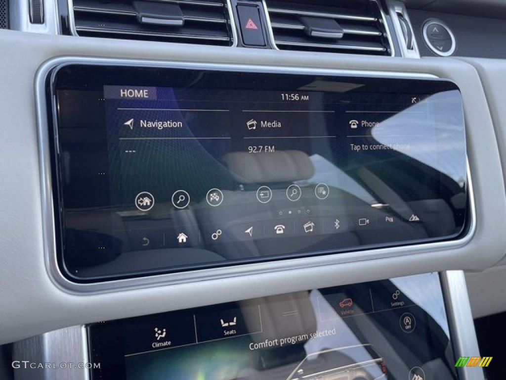 2021 Range Rover Westminster - Byron Blue Metallic / Ebony/Ivory photo #21