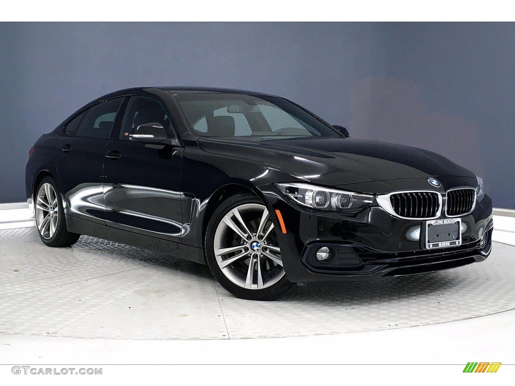Jet Black 2018 BMW 4 Series 430i Gran Coupe Exterior Photo #140973694