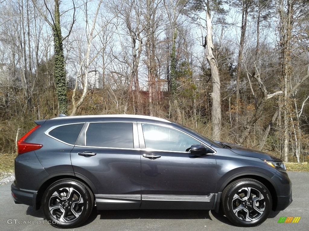 2017 CR-V Touring - Gunmetal Metallic / Gray photo #6