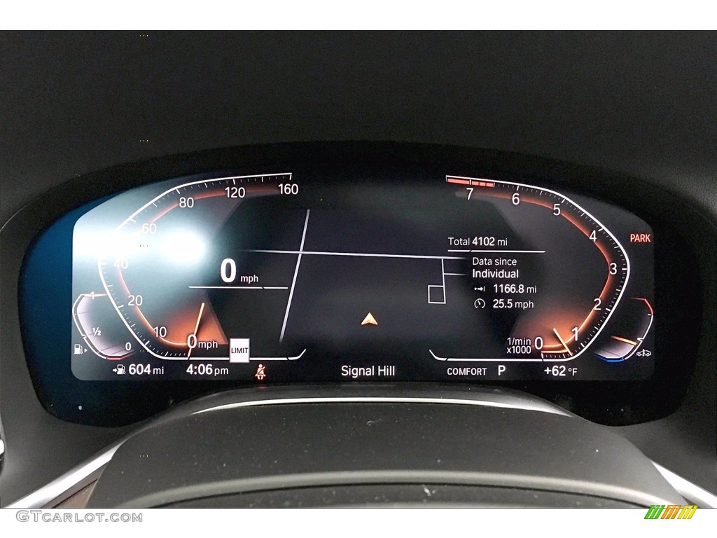 2021 BMW 7 Series 740i Sedan Gauges Photo #140974222