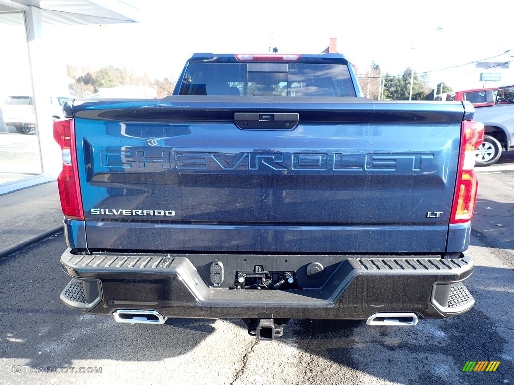 2021 Silverado 1500 LT Trail Boss Crew Cab 4x4 - Northsky Blue Metallic / Jet Black photo #4