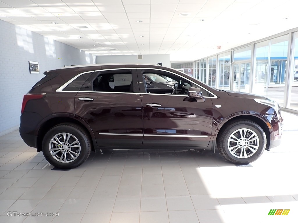 Garnet Metallic 2021 Cadillac XT5 Premium Luxury AWD Exterior Photo #140974753