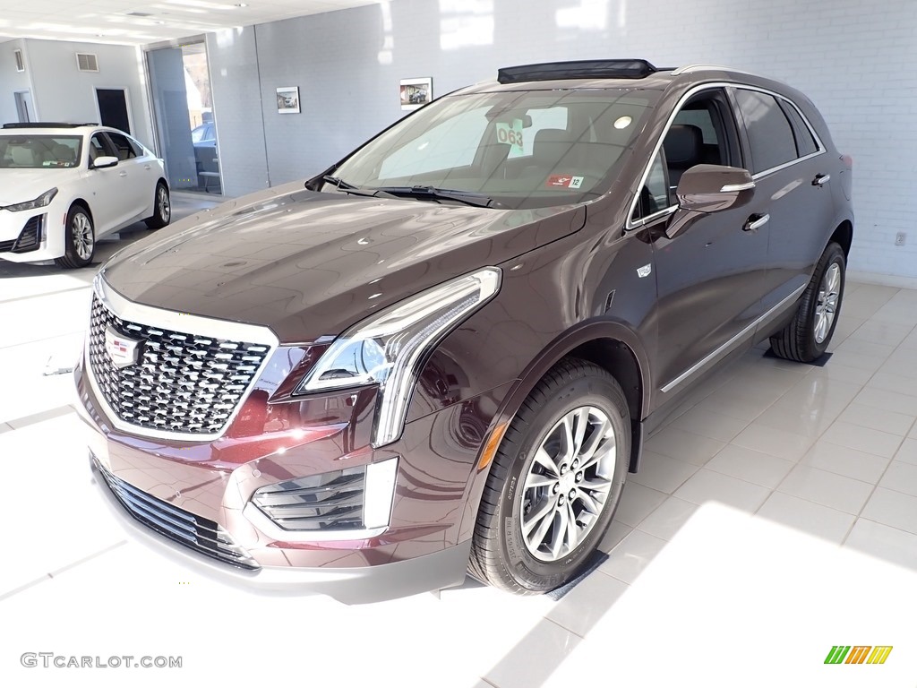 Garnet Metallic 2021 Cadillac XT5 Premium Luxury AWD Exterior Photo #140974834
