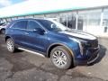 Twilight Blue Metallic 2021 Cadillac XT4 Premium Luxury AWD