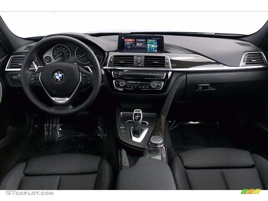 2018 3 Series 330i Sedan - Black Sapphire Metallic / Black photo #15