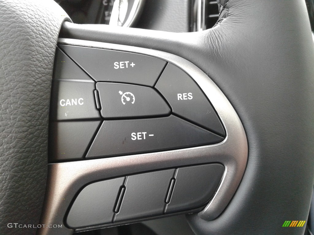 2021 Jeep Grand Cherokee Laredo 4x4 Black Steering Wheel Photo #140976223