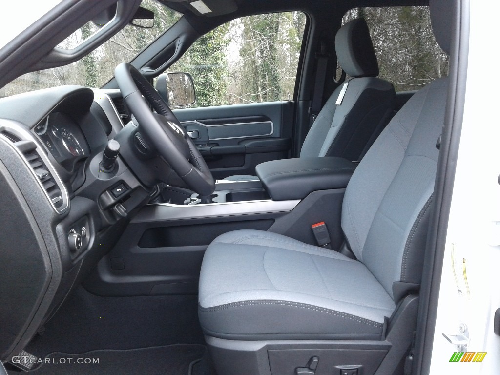 Black/Diesel Gray Interior 2021 Ram 2500 Big Horn Mega Cab 4x4 Photo #140976518