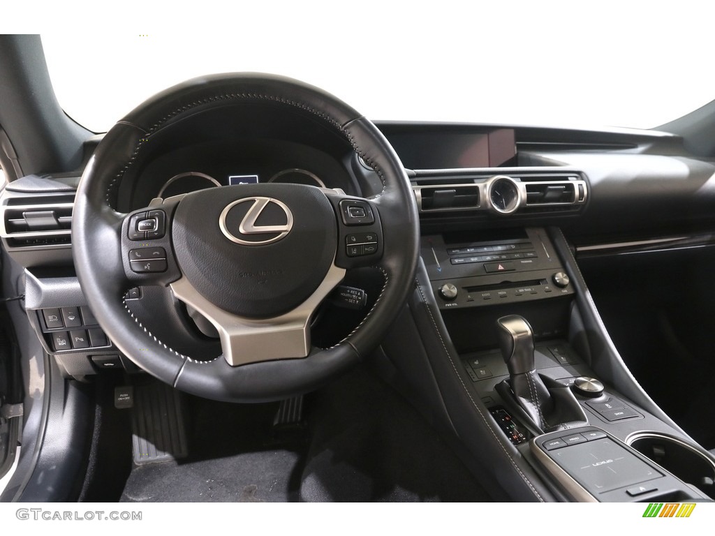 2019 Lexus RC 300 AWD Black Dashboard Photo #140979331