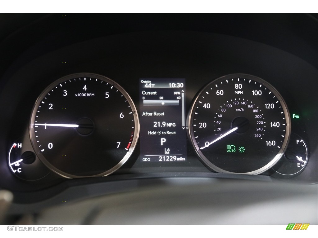 2019 Lexus RC 300 AWD Gauges Photo #140979376