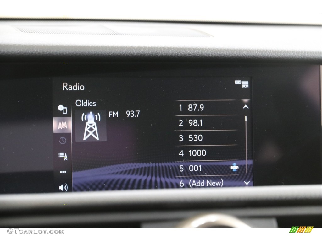 2019 Lexus RC 300 AWD Audio System Photo #140979466