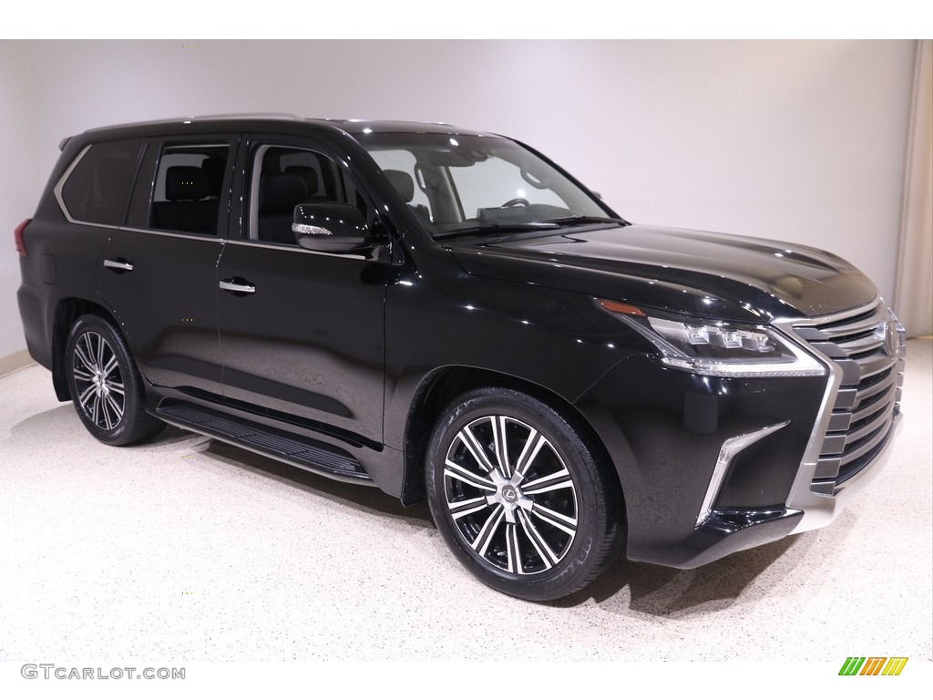 2018 LX 570 - Black Onyx / Black photo #1