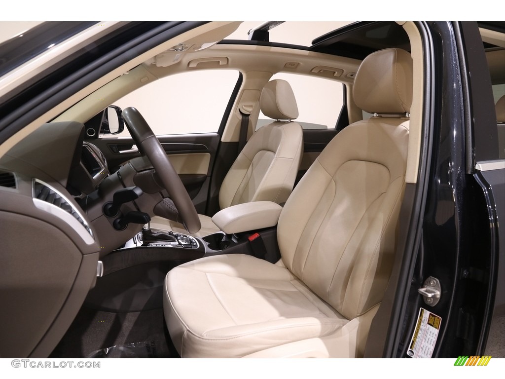 2016 Q5 2.0 TFSI Premium Plus quattro - Moonlight Blue Metallic / Pistachio Beige photo #5
