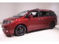 2013 Salsa Red Pearl Toyota Sienna SE  photo #3