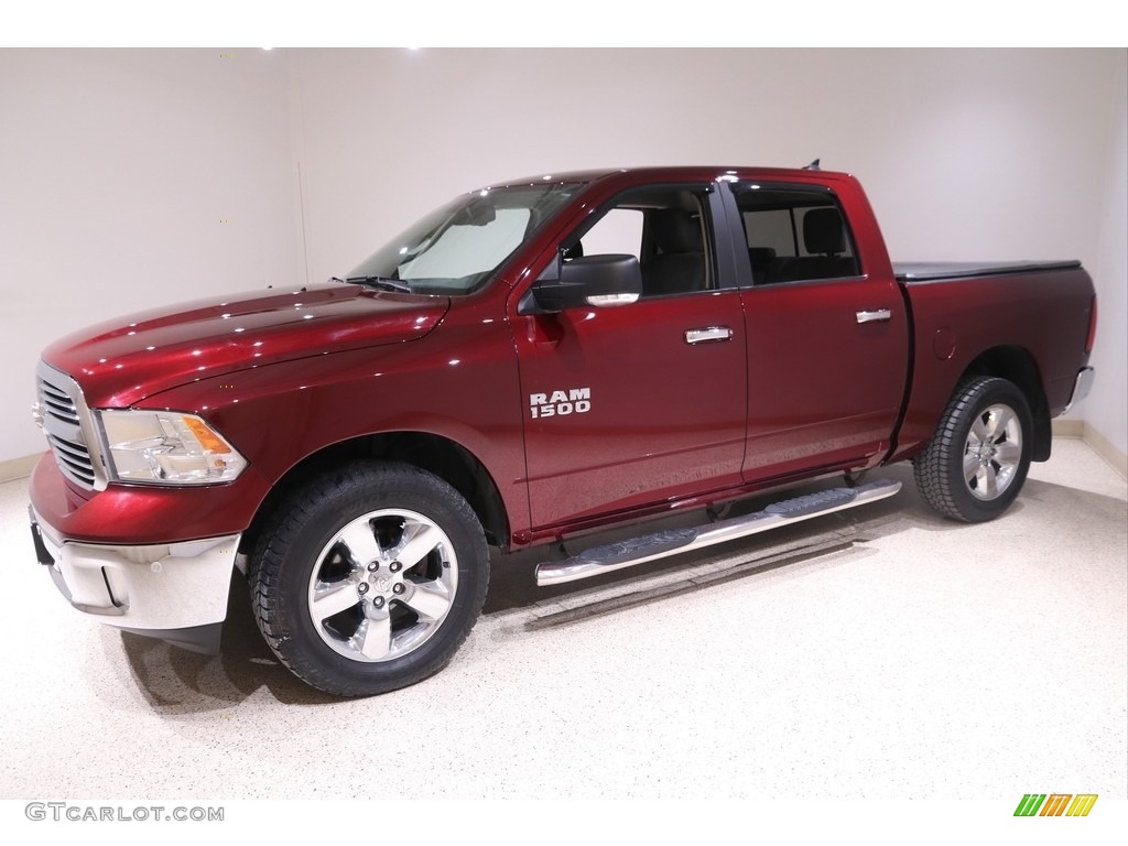 Delmonico Red Pearl 2016 Ram 1500 Big Horn Crew Cab 4x4 Exterior Photo #140980849